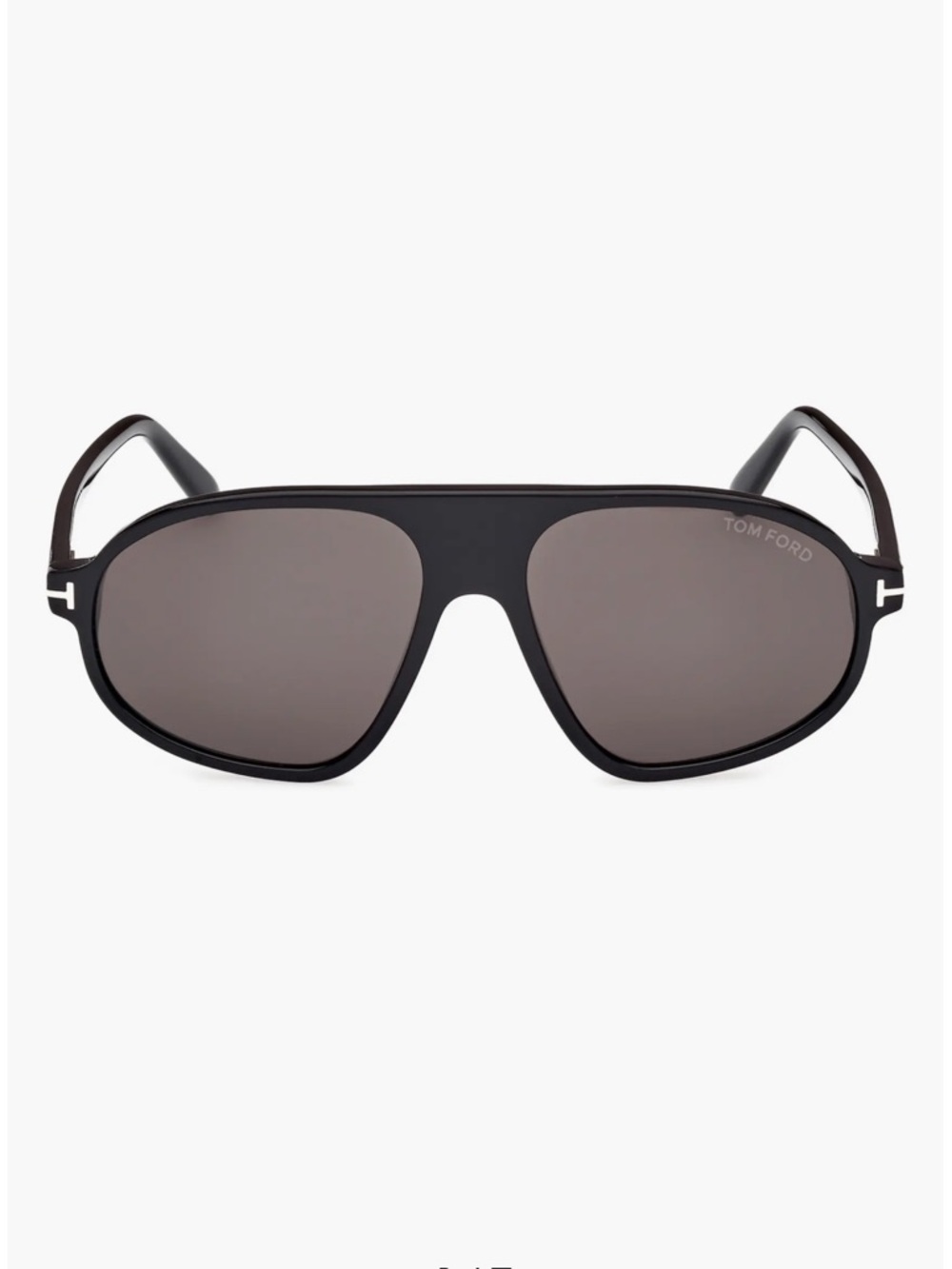 Tom Ford Black Sunglasses with Gray Lenses